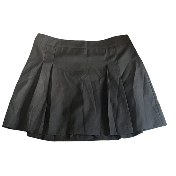 Halara High Waisted Invisible Zipper Pleated Mini 2 in 1 Skirt Sz Large Womens B - Picture 7 of 13